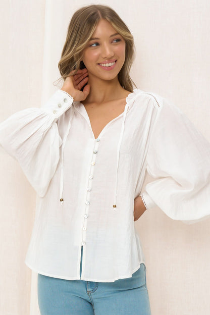 Effortless Boho Chic Blouse