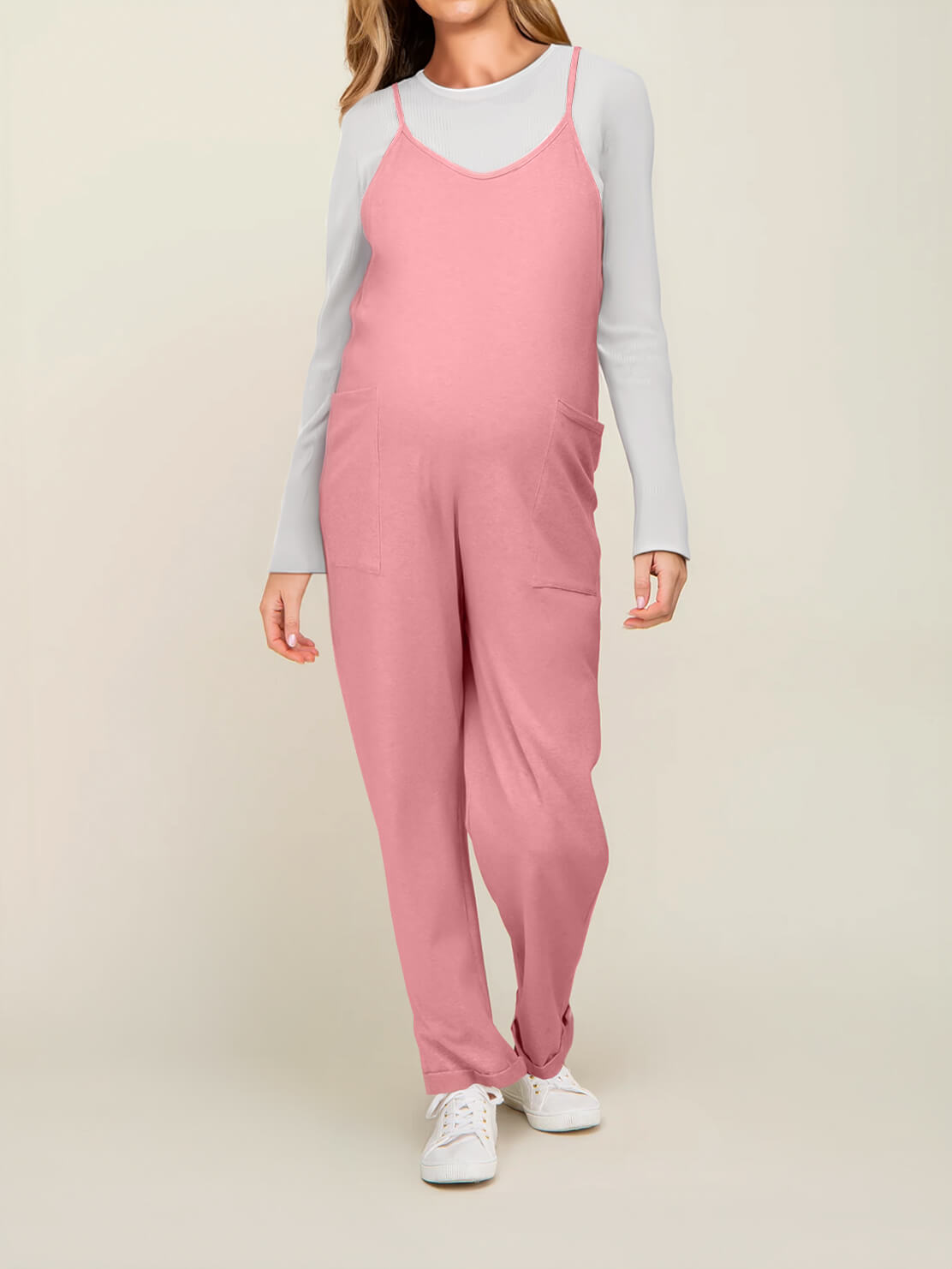 Effortless Comfort Maternity Jumpsuit
