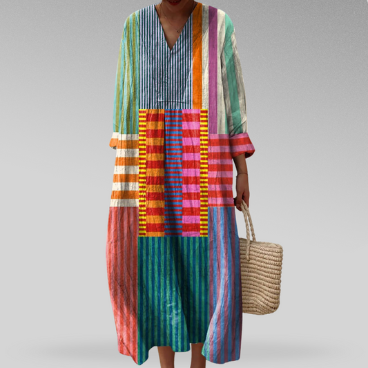 Bold, Effortless Geometric Dress