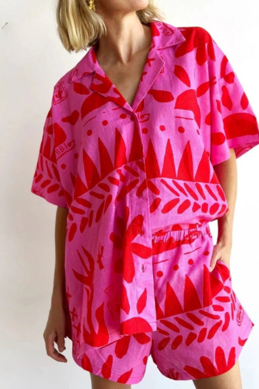 Bold Tropical Summer Chic Set