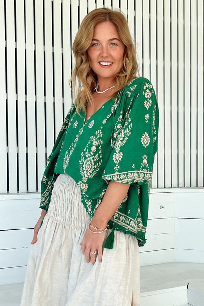 Effortless Boho Chic Blouse