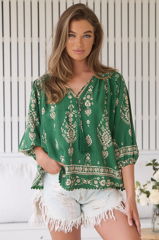 Effortless Boho Chic Blouse