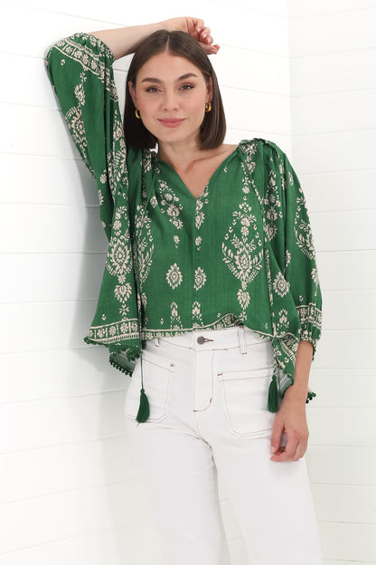 Effortless Boho Chic Blouse