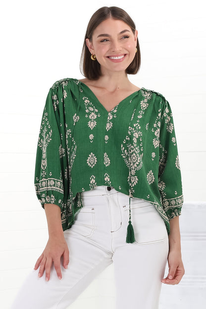 Effortless Boho Chic Blouse