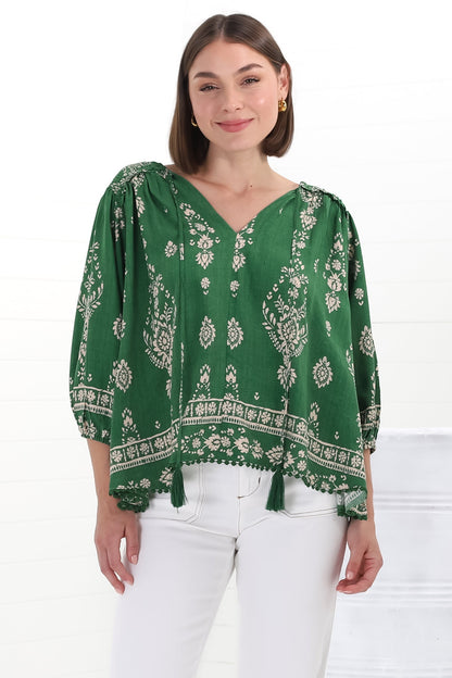 Effortless Boho Chic Blouse