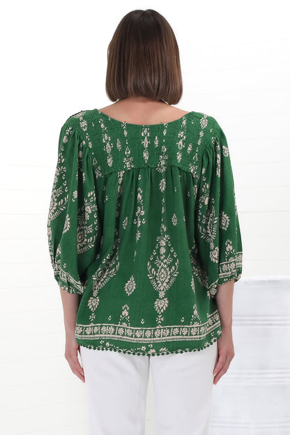 Effortless Boho Chic Blouse