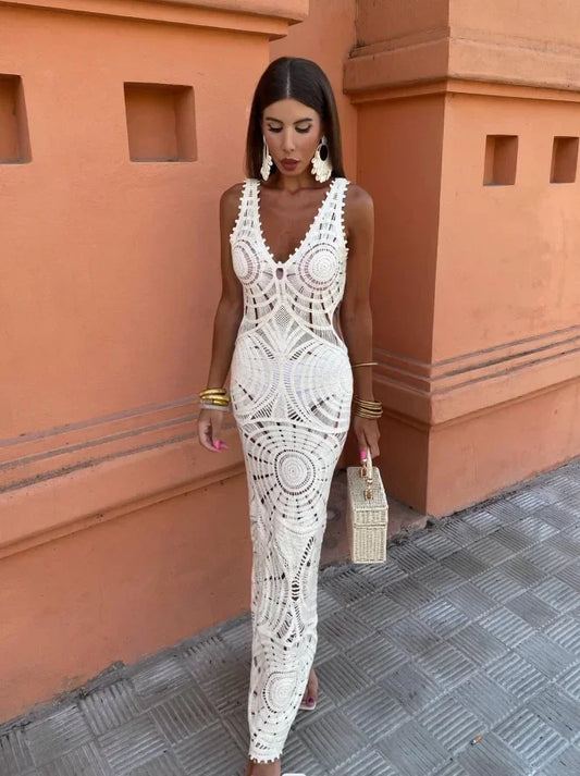 Flattering Freedom Maxi Dress