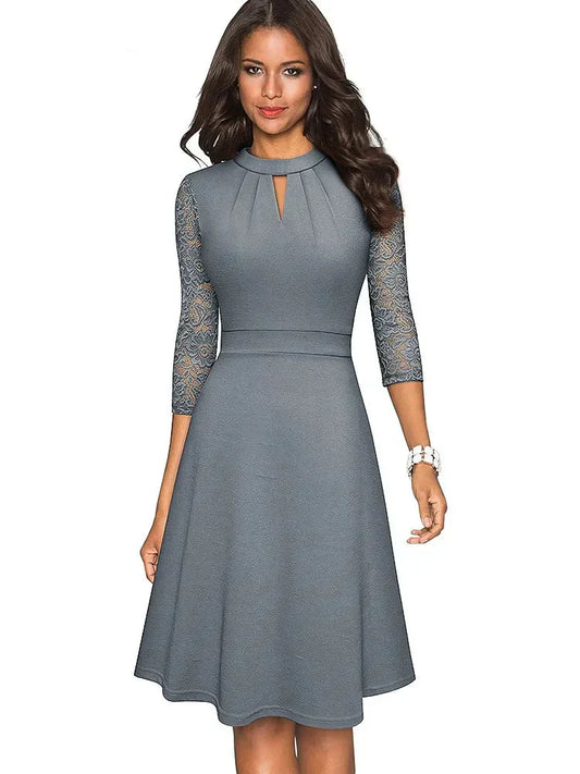 Flattering Lace Dress for Special Occasions