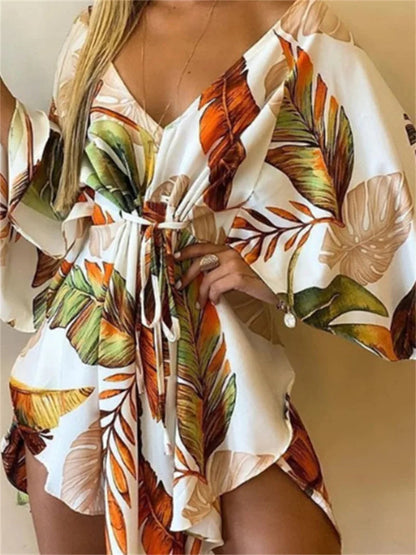 Effortless Boho Beauty Mini Dress