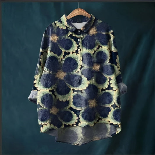 Effortless Vintage Elegance Blouse