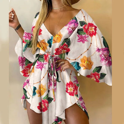 Effortless Boho Beauty Mini Dress