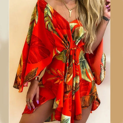 Effortless Boho Beauty Mini Dress