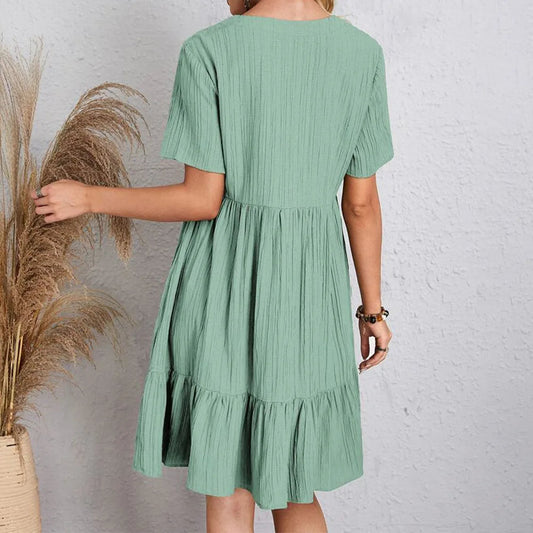 Effortless Boho Summer Dress