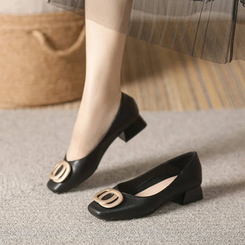 Elegant Comfort Mid Heels