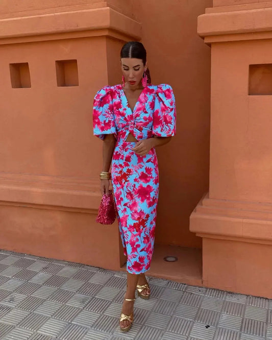 Breezy All-Day V-Neck Dress