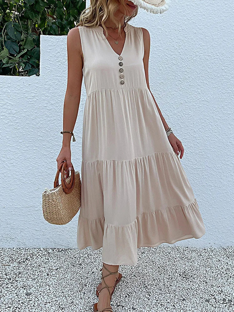 Elegant Airy Summer Dress