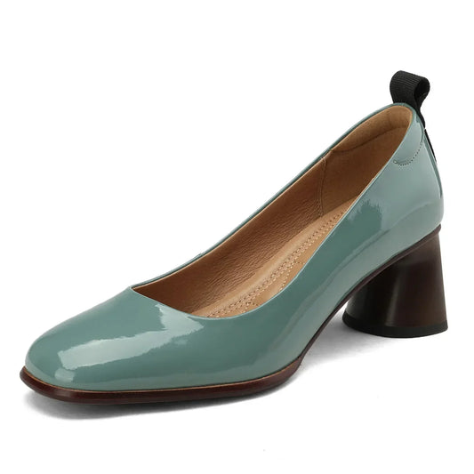 Comfort-Elegance Mid-Heel Pumps