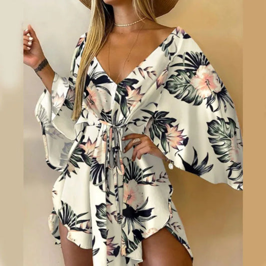 Effortless Boho Beauty Mini Dress