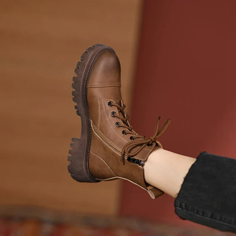 Cushioned Side-Zip Boots