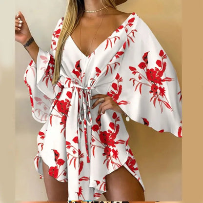 Effortless Boho Beauty Mini Dress