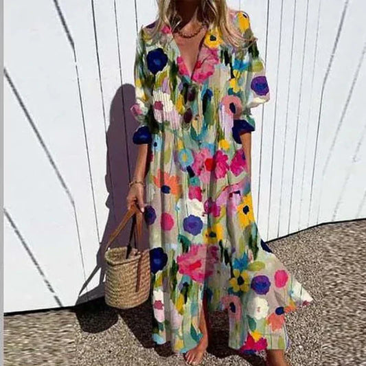 Effortless Bohemian Elegance Dress