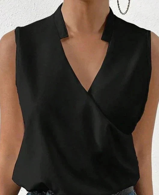 Chic Comfort V-Neck Blouse