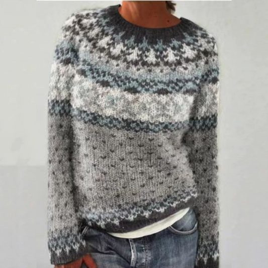 Cozy-Wool Scandinavian Sweater