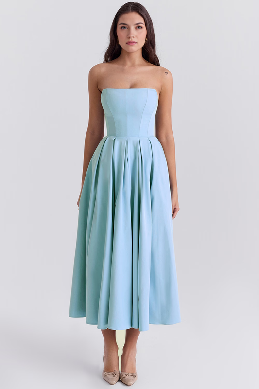 Elegant-Shape Midi Sundress