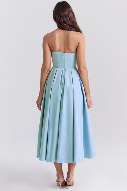 Elegant-Shape Midi Sundress