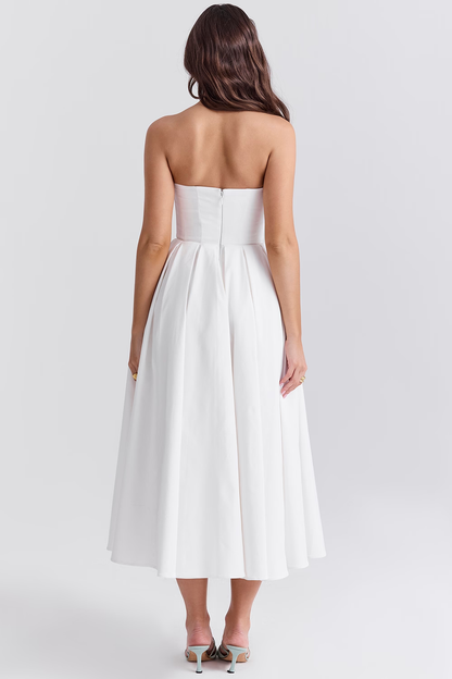 Elegant-Shape Midi Sundress