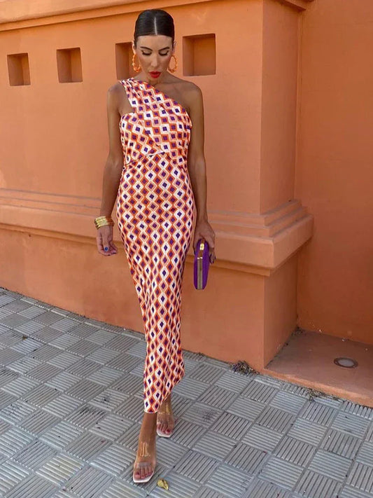 Cooling Chic Shoulder Dress
