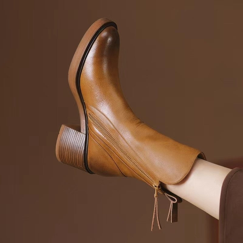 Cushioned Western Boots