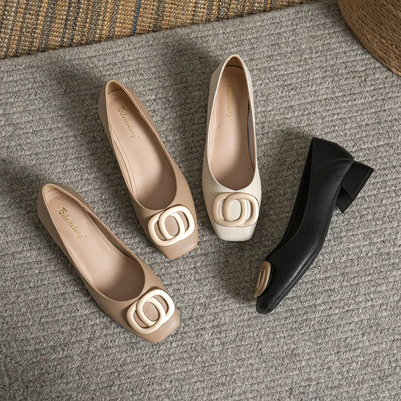 Elegant Comfort Mid Heels