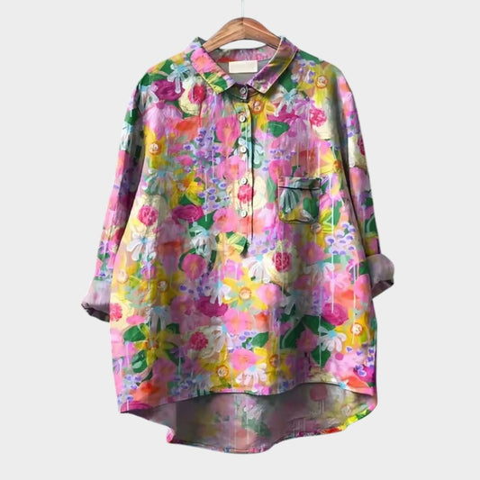 Cheerful Everyday Flattering Blouse