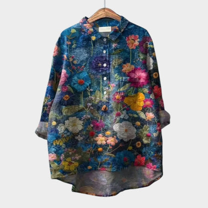 Cheerful Everyday Flattering Blouse