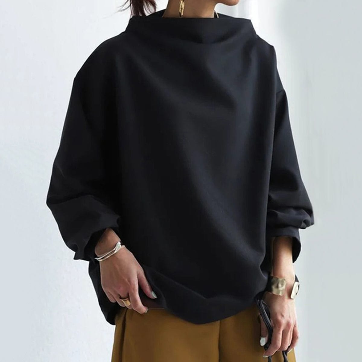 Butter-Soft High-Neck Top