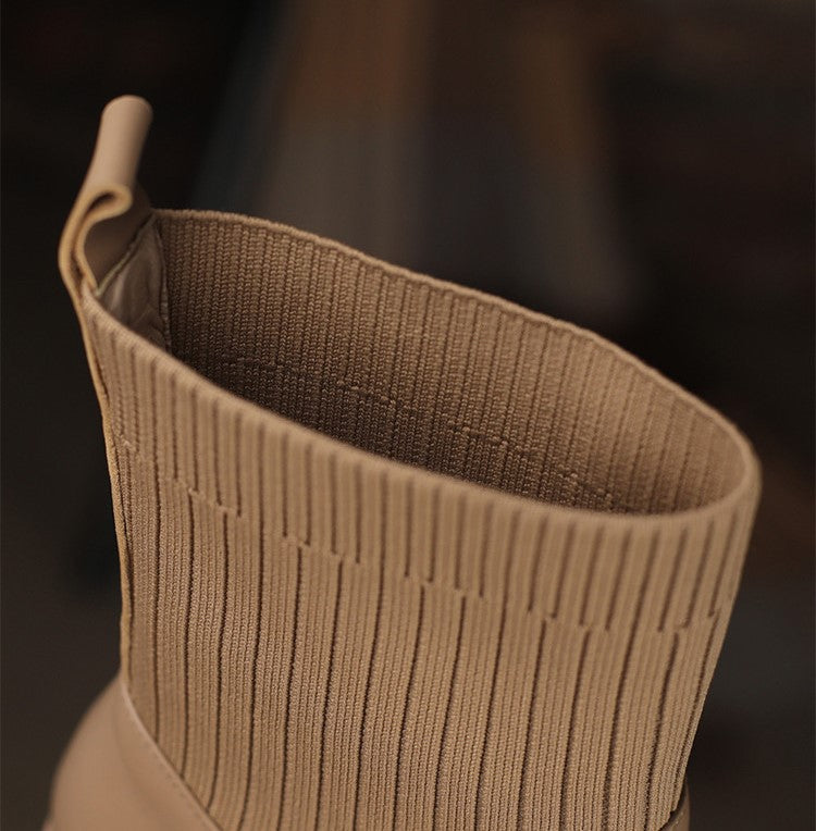 Comfort-Heel Ankle Boots