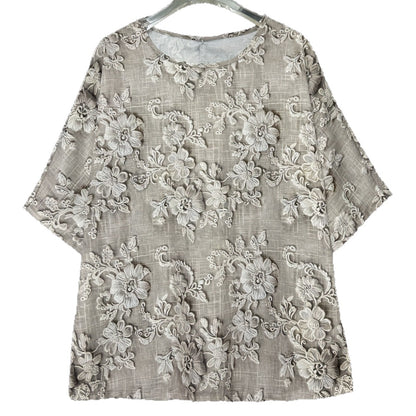 Timeless Vintage Floral Top