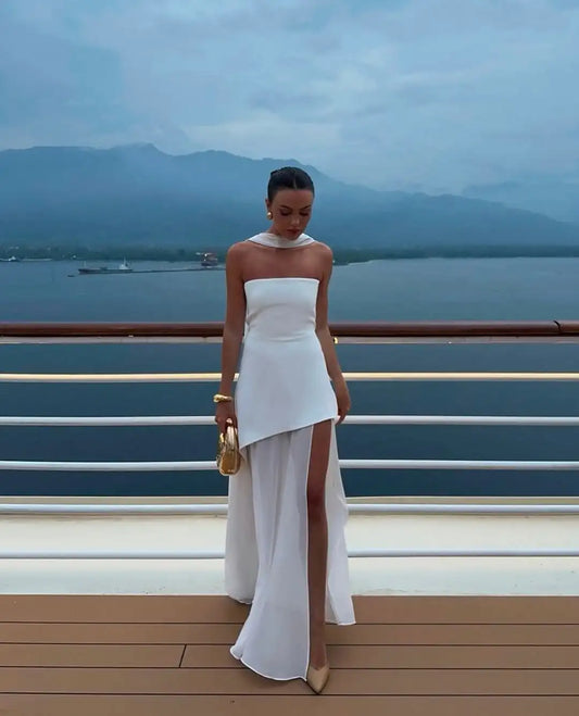 Dramatic Chiffon Maxi for Grand Entrances