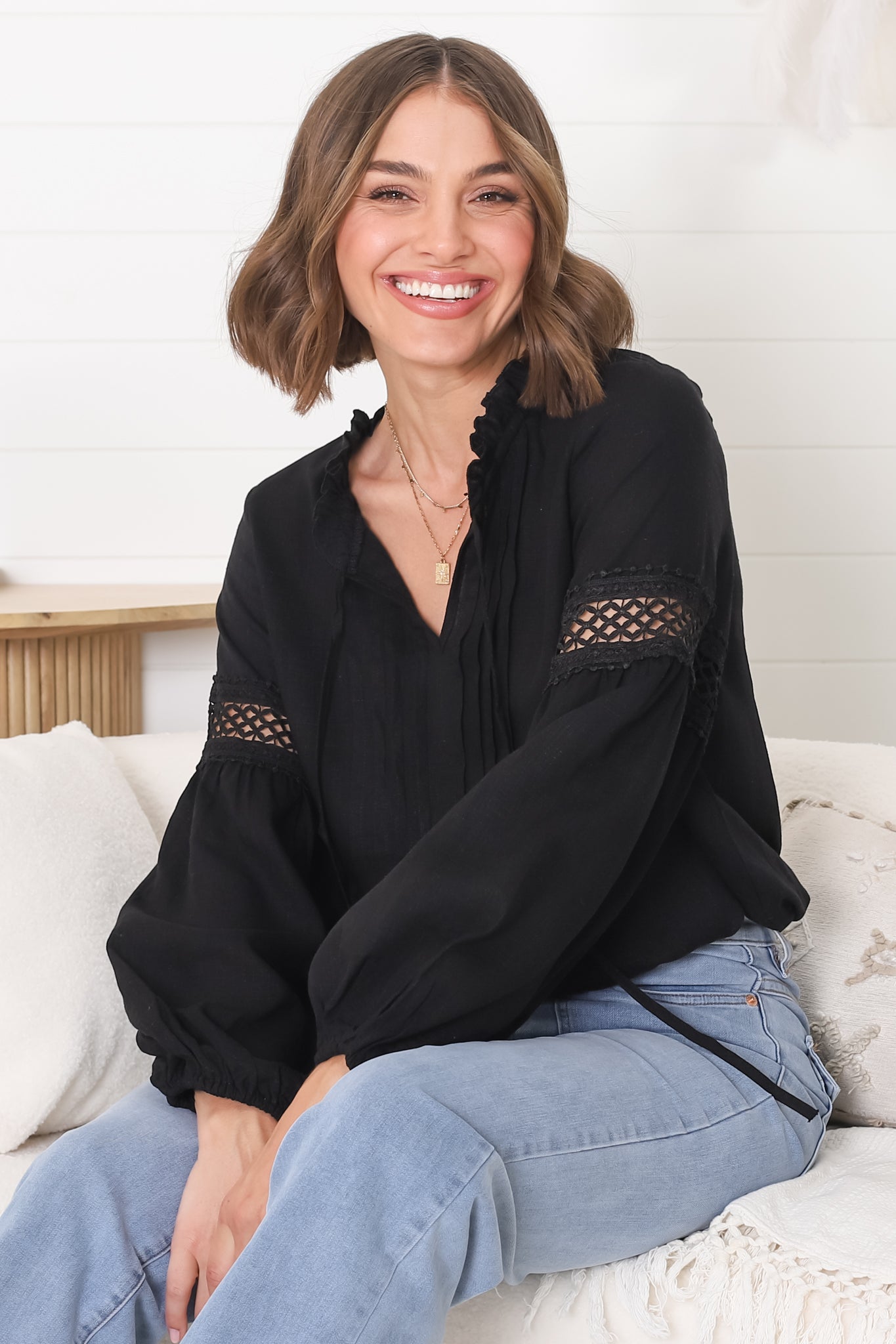 Effortless Day-to-Night Off-White Top
