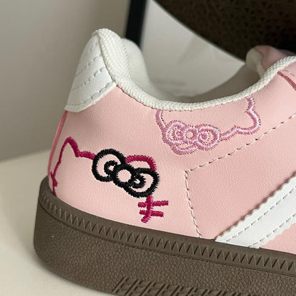 Adorable Embroidered Comfort Sneakers