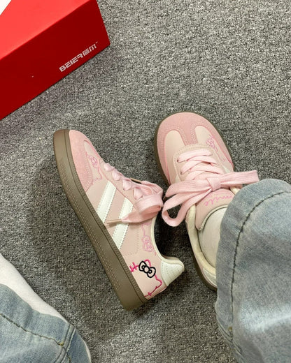 Adorable Embroidered Comfort Sneakers