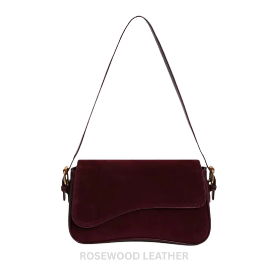 Suede-Luxe Shoulder Bag