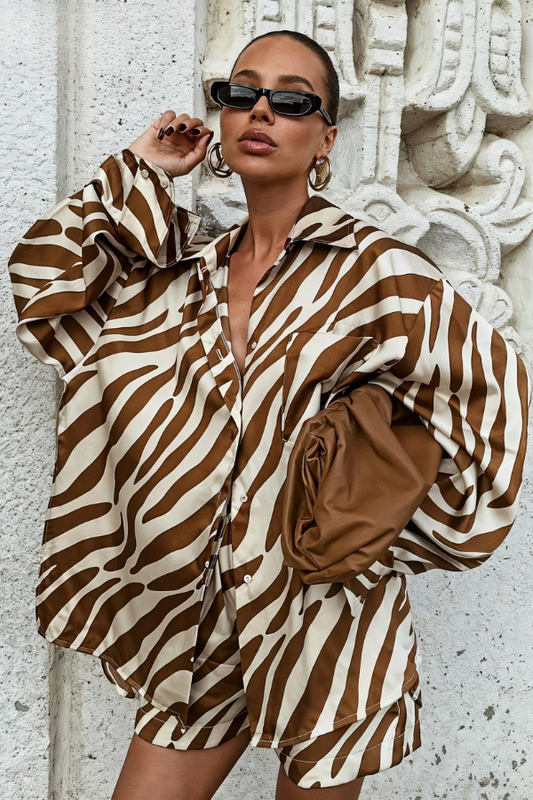Wild Comfort: Zebra Print Set