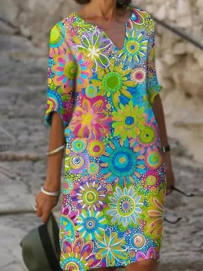 Cooling Floral Dress