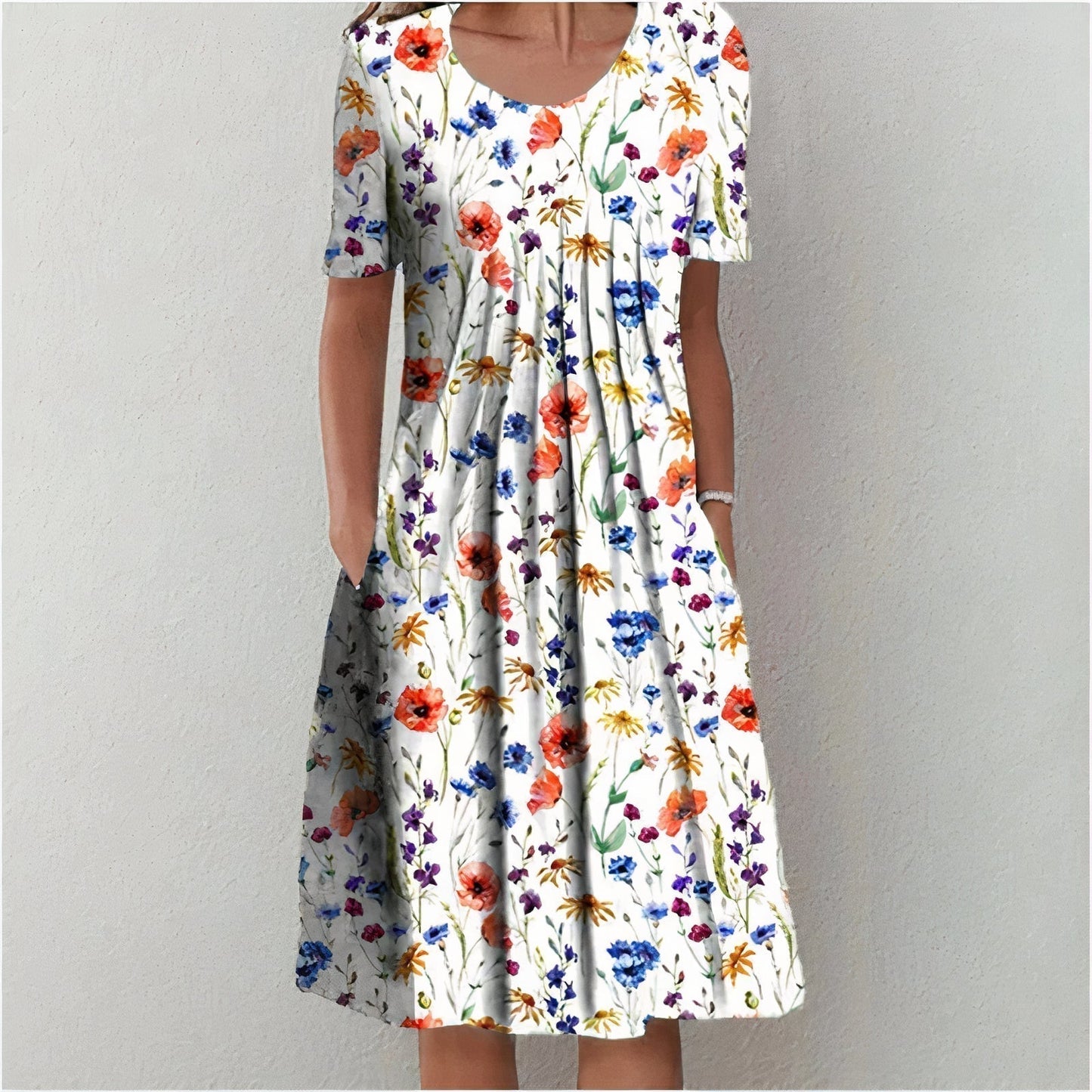 All-Day Confidence Floral Maxi Dress