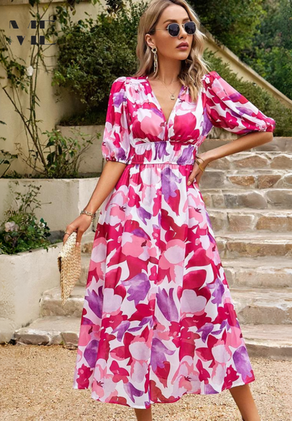 Elegant Tummy-Control Silhouette Dress