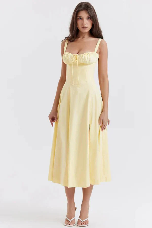 Chic All-Day Comfort Corset Dress