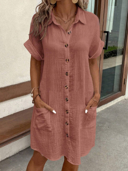 Effortless Style Polo Dress