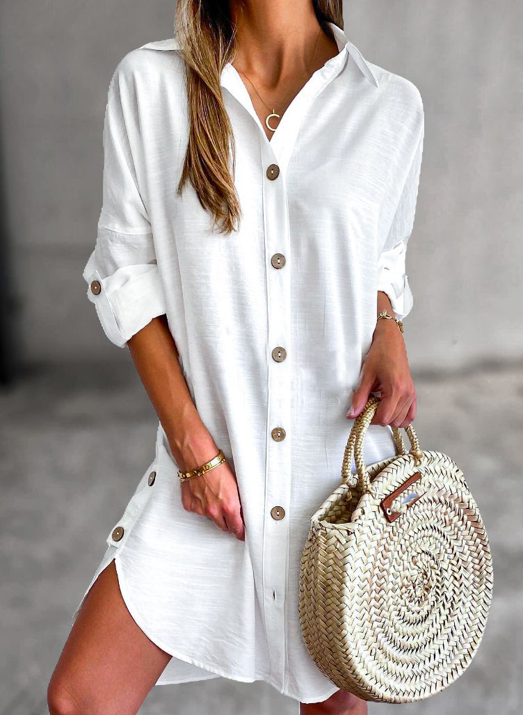 Effortless Everyday Shirt Dress
